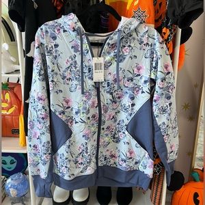 Vera Bradley Active Hoodie French Terry Floral